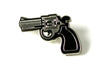 .22 revolver emoji pin