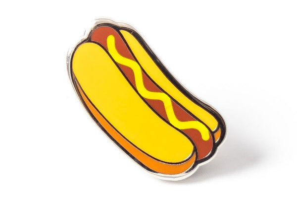 Hot Dog Emoji Pin