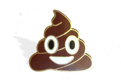 Poop Emoji Pin