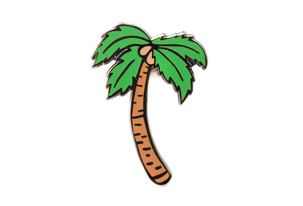 palm tree emoji pin 