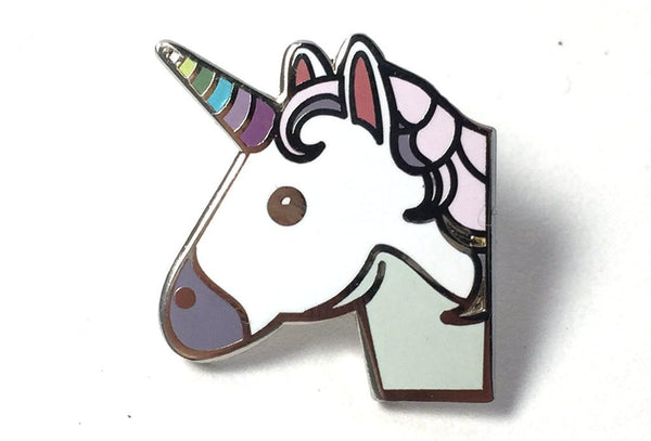 unicorn emoji pin