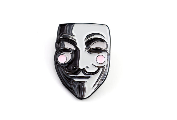 Guy Fawkes Mask Pin